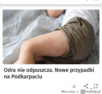 Warcomx - Ciekawe w którym regionie Polski największe poparcie mają szury-antyszczepy...