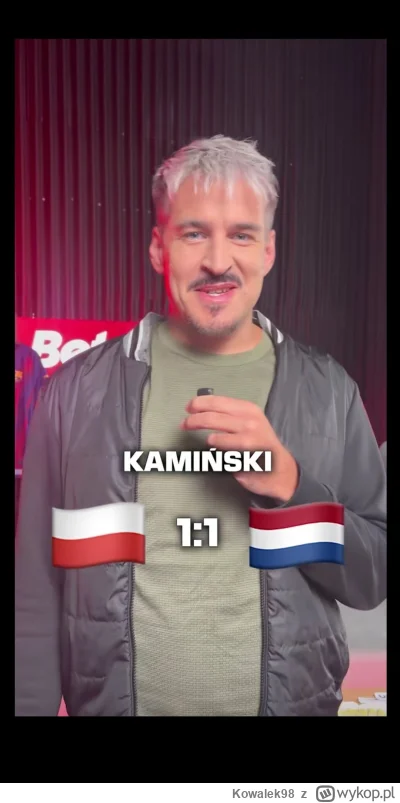 Kowalek98 - #famemma  Izak możesz zdradzać, jeśli wytypujesz strzelca, I wynik 

izak...