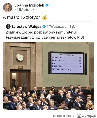 badreligion66 - #polityka Chyba za 2 masła.