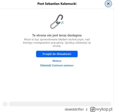 dawiddrifter - #pytanie #facebook #awaria #komputery #edge #przegladarki #internet
Od...