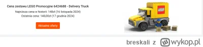 breskali - Ktoś mi wytłumaczy skąd taka cena za ten zestaw #Lego 6424688
Ta ciężarówk...