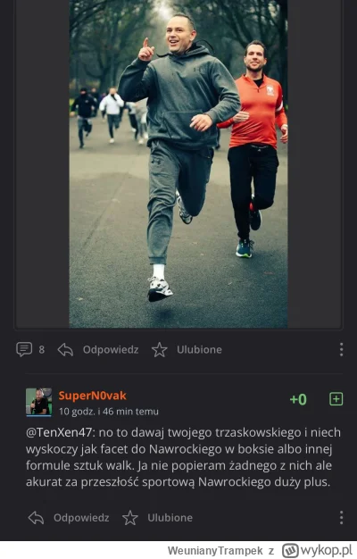 WeunianyTrampek - Nie popieram żadnego z nich ale wyprowadzenie prawego sierpowego to...