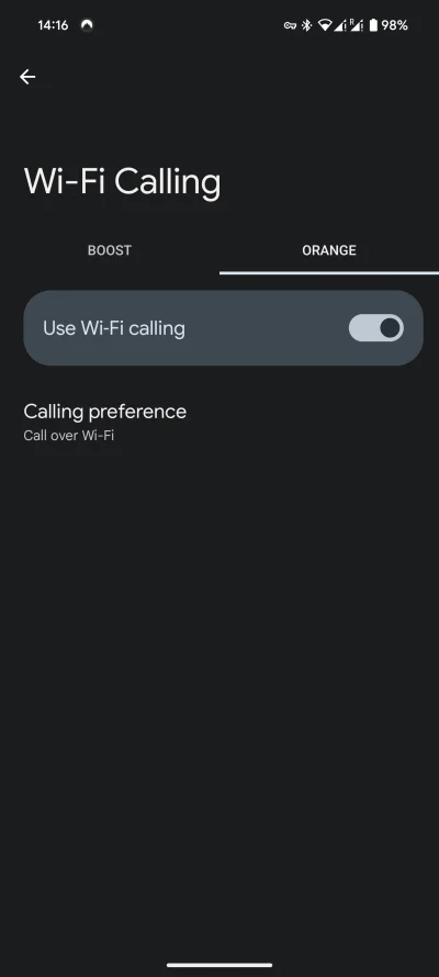 Bury_Zenon - U mnie już też oficjalna obsługa Wi-Fi Calling na Orange Flex, a telefon...