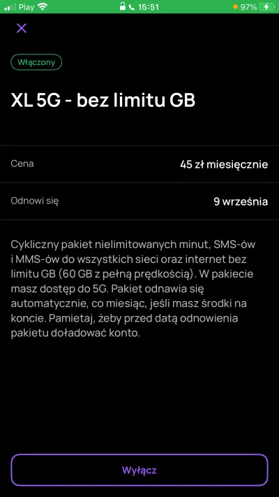 paczelok - #play #oszukujo 
Miało być bez limitu a Internetu nie ma i limit jest ehhh...