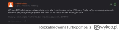 RozkalibrowanaTurbopompa - Komentarze pod wpisem o zachowaniu Polaków na autostradach...