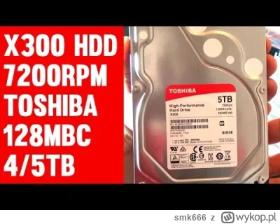 smk666 - @rybak17: 
Ta Toshiba X300 jest wyjątkowo głośna (choć szybka i trwała). W c...