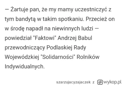 szarzujacyzajaczek - #polityka #protest #rolnicy #bekazpisu 
Oddzielajmy ziarna od pl...