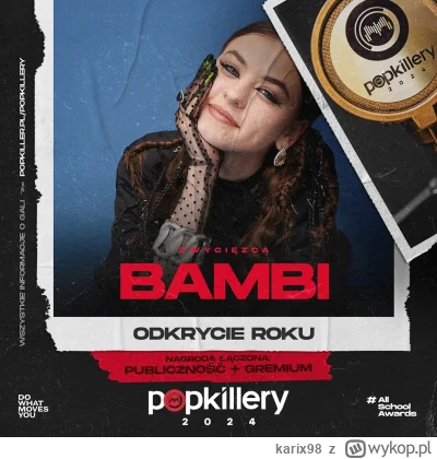 karix98 - #bambi została wybrana jako odkrycie roku 
#polskirap #muzyka #youngleosia ...