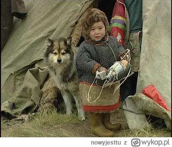 nowyjesttu - Lapoński chłopiec z psem, północna Finlandia.

#finlandia #psy #historia...