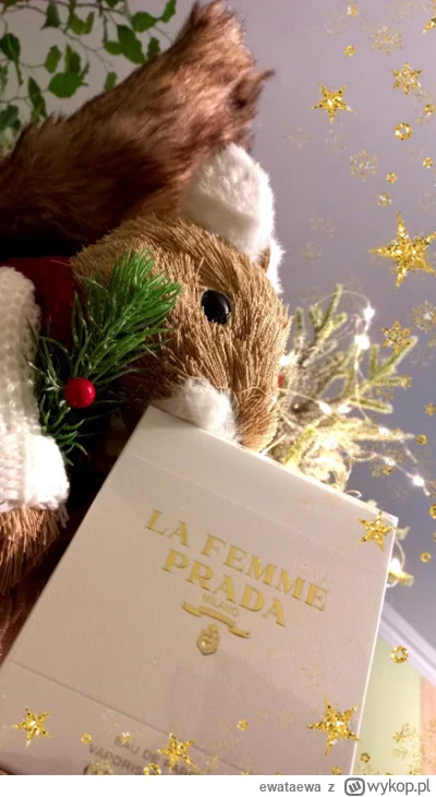 ewataewa - #perfumy Mi wiewiórka przyniosła prezent! A u Was co? Ciągle Mikoaj? :)
We...