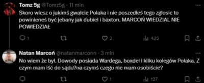 NeuroSage - Według #natanmarcon, wardega posiada dowody, jezeli chodzi o gwalt jedneg...