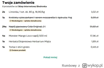 Rumbowy - ziobro zaskoczenia. Nie wiem czego się spodziewałem po biedronce