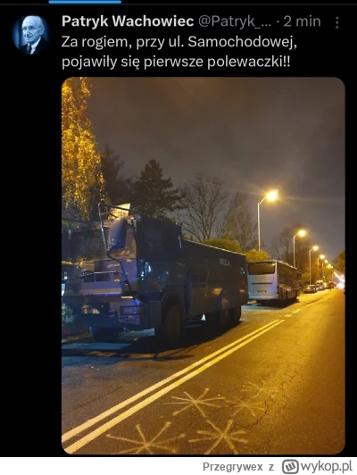 Przegrywex - @ArmaturaGramatura: podobno polewaczki już gotowe i zaraz czarni tam wbi...