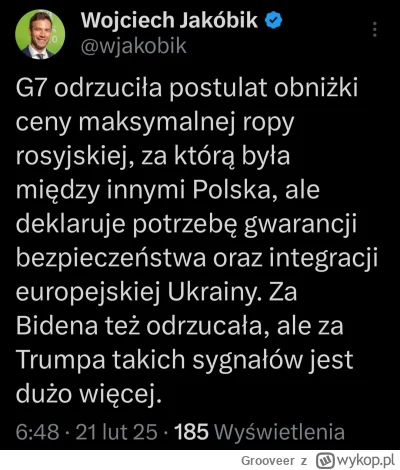 Grooveer - #ukraina #wojna #rosja #polityka #usa