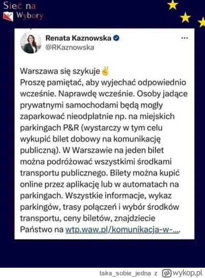 takasobiejedna - Bilety dobowe na wszystko Warszawa:
https://www.wtp.waw.pl/ceny-i-ro...