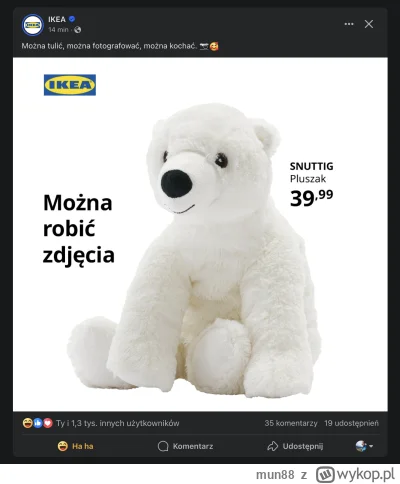 mun88 - Ikea umie w marketing ( ͡° ͜ʖ ͡°)

#ikea #marketing #heheszki #górale #zakopa...