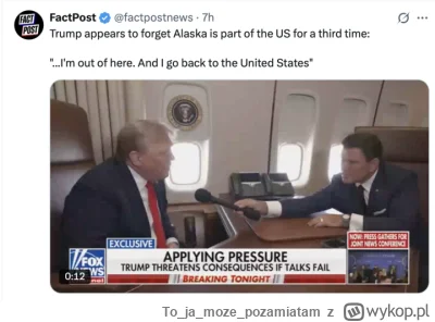 Tojamoze_pozamiatam - #heheszki #trump #alaska #usa