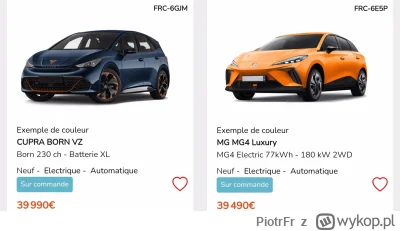 PiotrFr - Z lewej drogi niemiecki samochód, z prawej taniutki chińczyk ( ͡° ͜ʖ ͡°)

#...