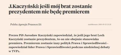 mietek79 - >Co Tusk ma do zaoferowania?

@Komisja: Co najmniej to samo, co Kaczyński,...