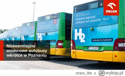 orlen_lite - Tej! 

Jeszcze w tym roku na ulice #poznan wyjedzie 25 autobusów zasilan...