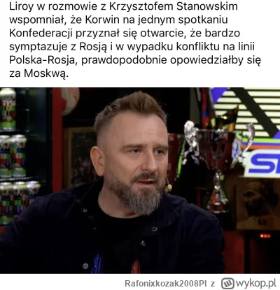 Rafonixkozak2008Pl - Korwin nie miał tego na myśli!!!!!xDDD

#konfederacja #bekazpraw...