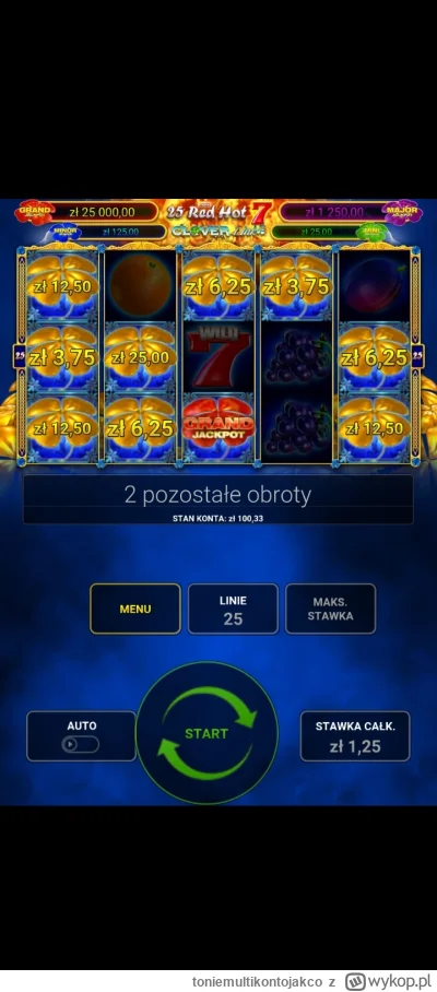 toniemultikontojakco - Jak byście to interpretowali? Ja już myślałem, że jackpot mój ...