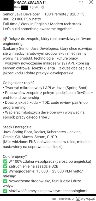 nad__czlowiek - #programista15k #programowanie #pracait #korposwiat #java #programist...