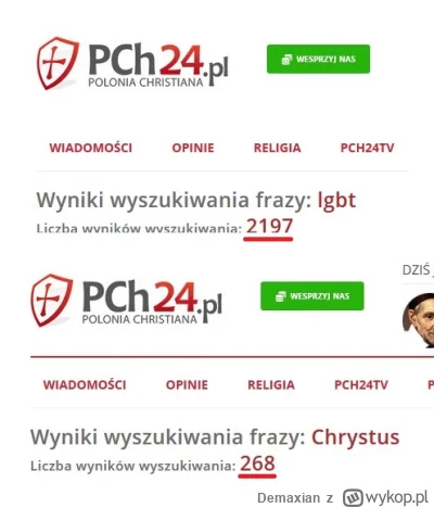 Demaxian - Gadzinówka katolskich fanatyków na głównej XD
SPOILER