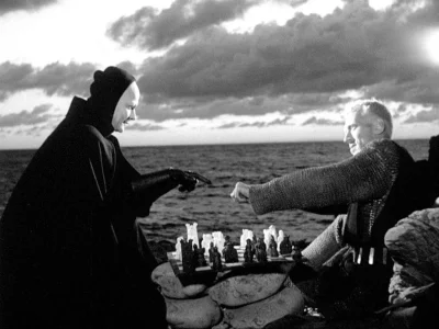 kryszon - @WestPomerania: The Seventh Seal - najlepszy film o szachach :P
