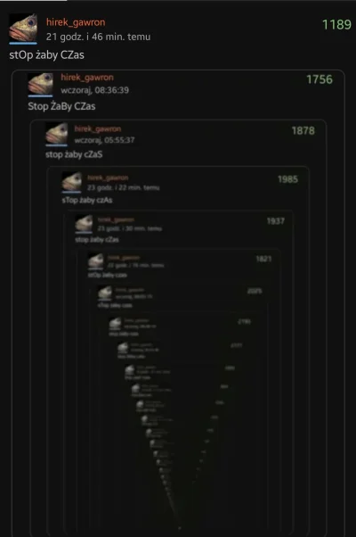 hirek_gawron - stop Żaby czas