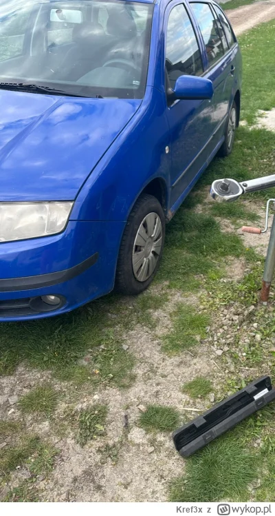 Kref3x - @Robert_robinson aktualnie to skoda fabia 2006 1.4 prywatnie do jazdy mi slu...