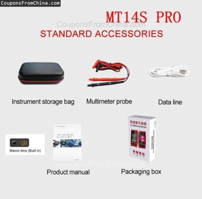 n____S - ❗ MUSTOOL MT14SPRO Thermal Imaging Camera Multimeter ISR 240x240
〽️ Cena: 15...