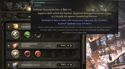 b0dyload - Dwa pytanka! Mercenary

1) Uzywam combo Permafrost bolts + Fragmentation r...