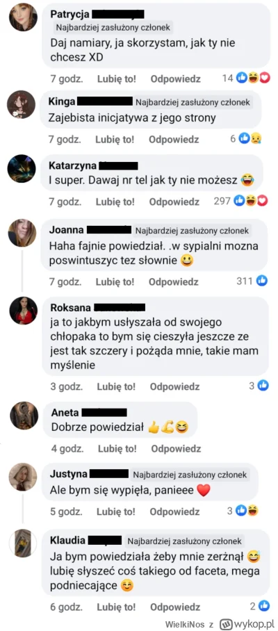 WielkiNos - >kobiety nie lubią jak się tak do nich mówi. Kobiety w większości lubią j...