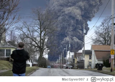 MacGyver007 - Kilka dni temu w Ohio, USA, doszło do katastrofy ekologicznej na skalę ...