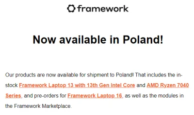 BielyVlk - Naprawialne laptopy Framework w końcu dostępne w Polsce!

#laptopy #komput...