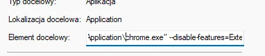wujek_mikazjusz - @Jasiu780: doklej sobie tą linijkę we właściwościach skrótu: 
--dis...