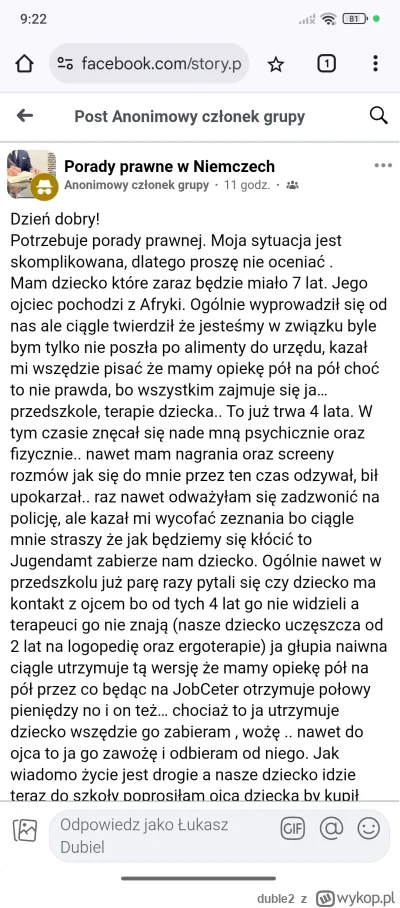 duble2 - Z cyklu życia Polki( ͡° ͜ʖ ͡°)