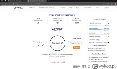 inny_89 - Słuchajcie, mam jakąś tragedię przez ponad tydzień z internetem mobilnym od...