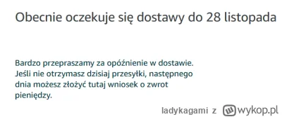 ladykagami - #amazon #pocztapolska #kurier #pocztex

Paczka z Amazonu miała być na wt...