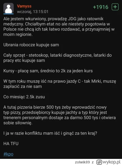 zolwik89 - @malinq 
Racja, to nie Ty. I plusów też dużo było. Wszystko pomyliłem