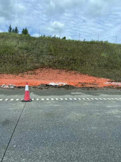 Pieczor - Na autostradzie A1 wylał się sos pomidorowy na pobocze, jesteśmy z kolegami...
