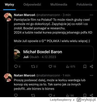 LadyRaspberry - Czy można złożyć zawiadomienie do prokuratury, że Michałek posiada wi...