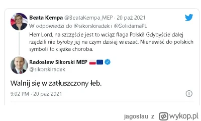 jagoslau - Kempa albo jest tępa albo kłamie. Jedno i drugie tak samo prawdopodobne, b...