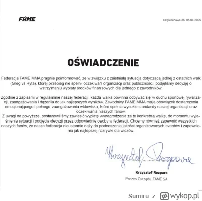 Sumiru - Mamy statement. Prawidłowo. ( ͡° ͜ʖ ͡°)
#famemma