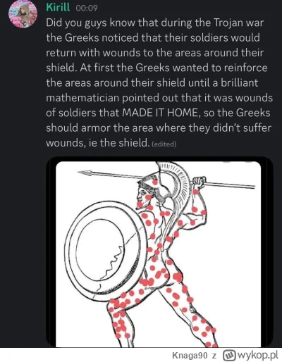 Knaga90 - Błąd przeżywalności występował już w starożytnej Grecji ( ͡° ͜ʖ ͡°)

#pdk #...