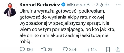 Gours - Obrzydliwy kacap Berkowicz z Konfederosji dał głos. Niech pojedzie do Kłodzka...