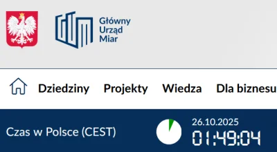 Patryk4 - Na stronie Głównego Urzędu Miar jest podana zła godzina
#ciekawostki