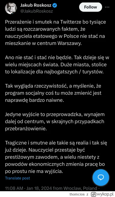 thomcios - Nauczycielu z Warszawy, wystarczy kupić mój kurs e-commerce albo zainwesto...