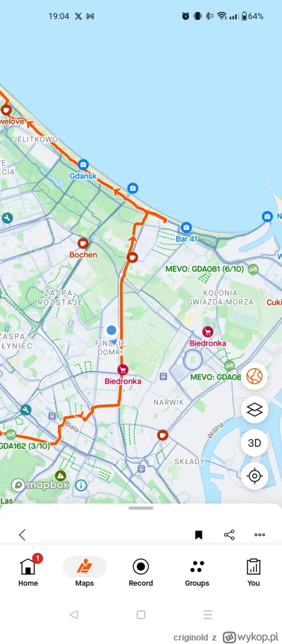 criginold - Czy na Strava da się włączyć jakiś tryb nawigowania? Najlepiej także z na...